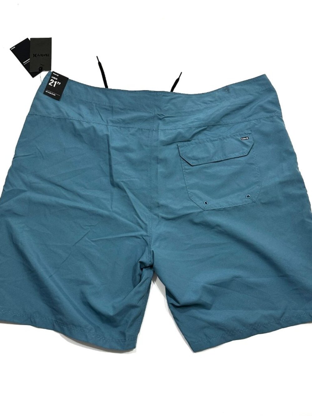 NWT Hurley One & Only 2.0 Board Shorts Size 40 Blue 21" Recycled Swim Trunks - Picture 9 of 16